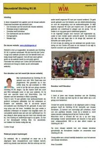 2016-08 Front nieuwsbrief